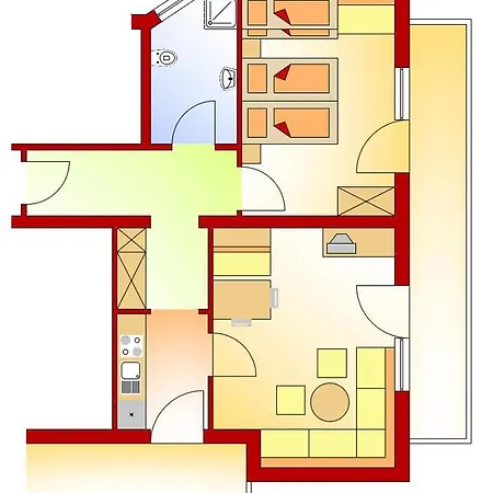 Schneezauber Apartment Lermoos